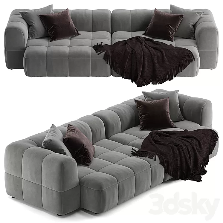 Arflex Strips sofa 3D Model Arflex Strips sofa 3D Model
