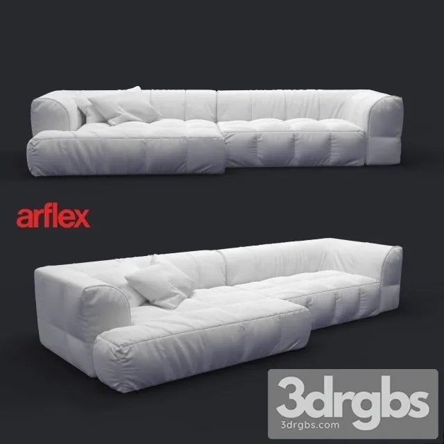 Arflex Strips Sofa 3D Model Download Arflex Strips Sofa 3D Model Download