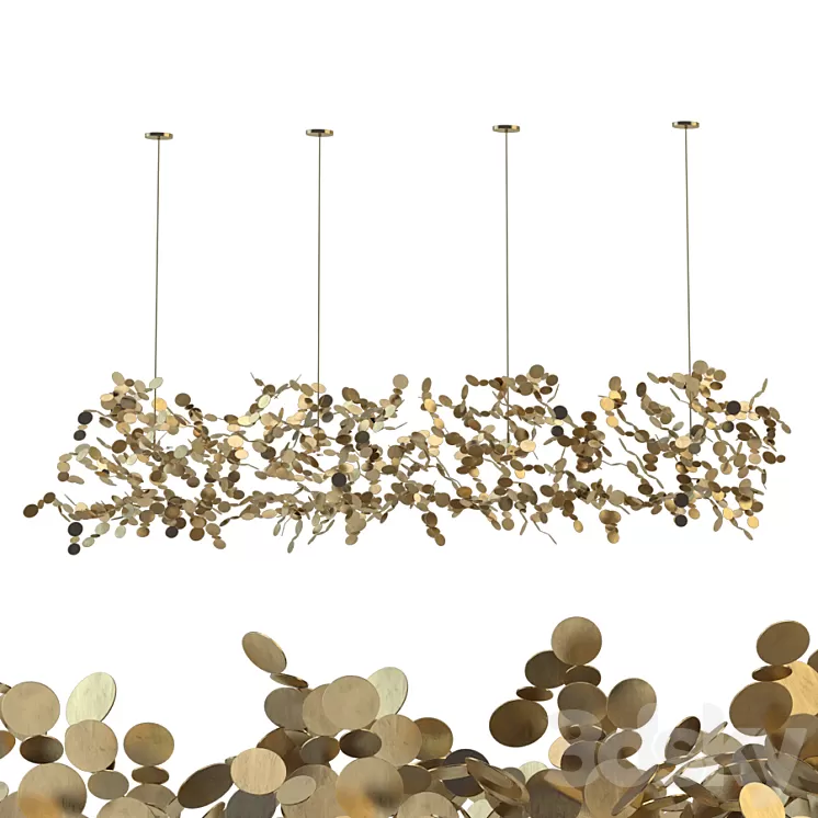 Argent a terzani gold Cloud N90S set 3D Model Argent a terzani gold Cloud N90S set 3D Model