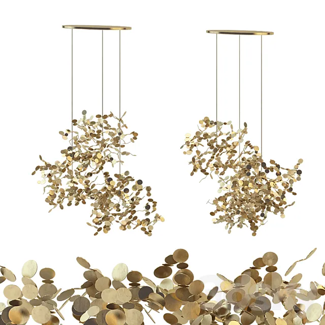 Argent a terzani gold Cloud N91S 3D Model