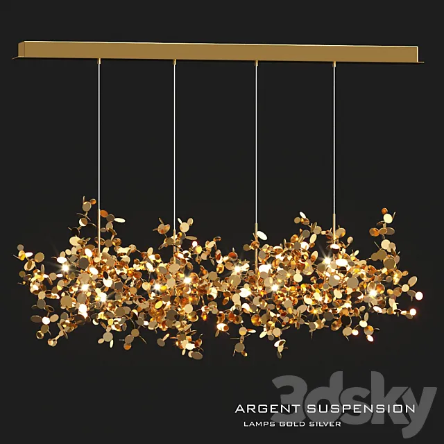 ArgenT terzani suspension lamps 3D Model