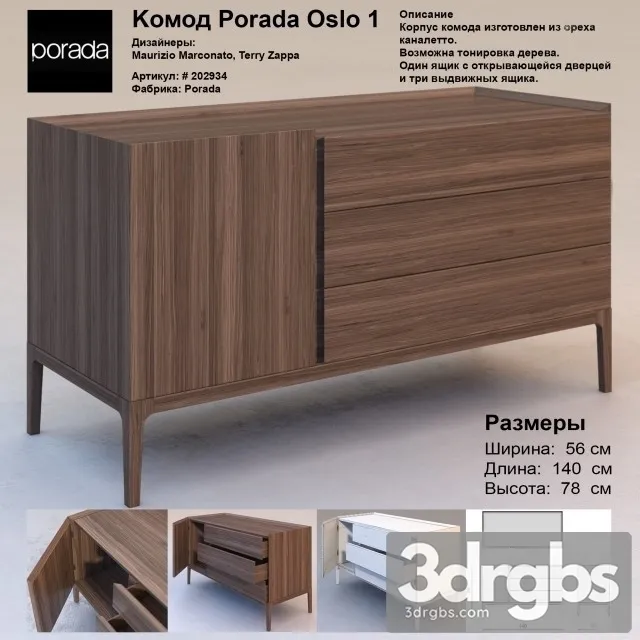 Arhiv Porada Oslo 1 3D Model Download