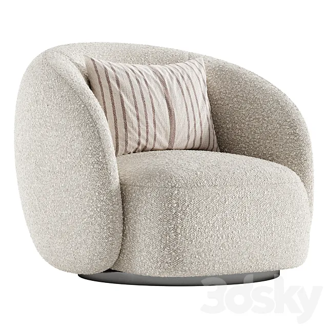 Aria Armchair 3D Model Aria Armchair 3D Model