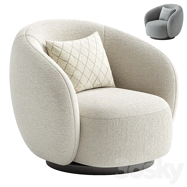 Aria Armchair 3D Model Aria Armchair 3D Model