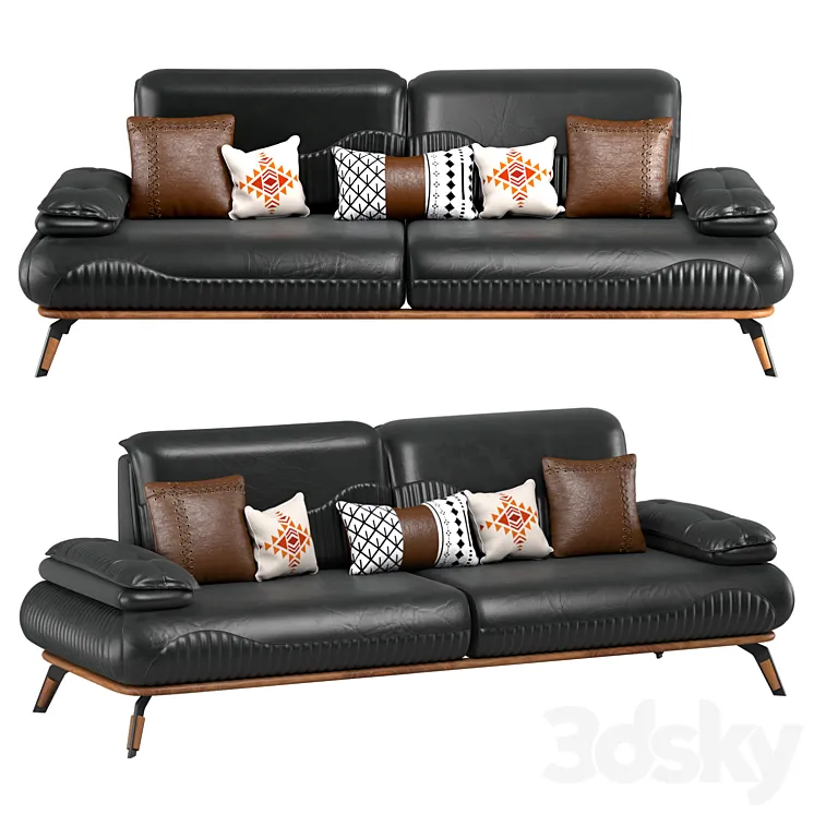 Aria Bed and Wooden Leg Sofa Set 3D Model Free Download Aria Bed and Wooden Leg Sofa Set 3D Model Free Download