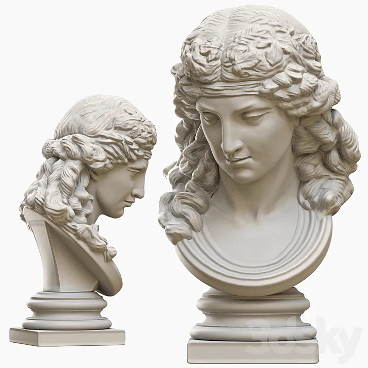 Ariadne Bust 3D Model Free Download