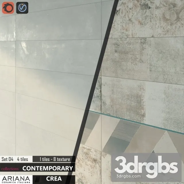 Ariana Crea Set 04 3D Model Download