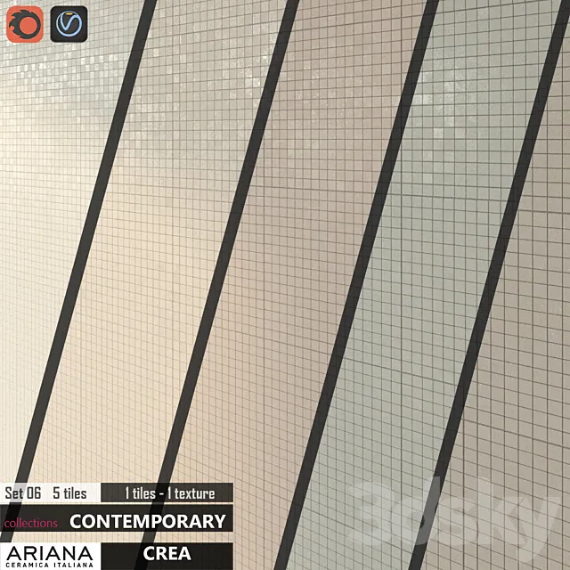 ARIANA CREA Set 06 3DModel ARIANA CREA Set 06 3DModel