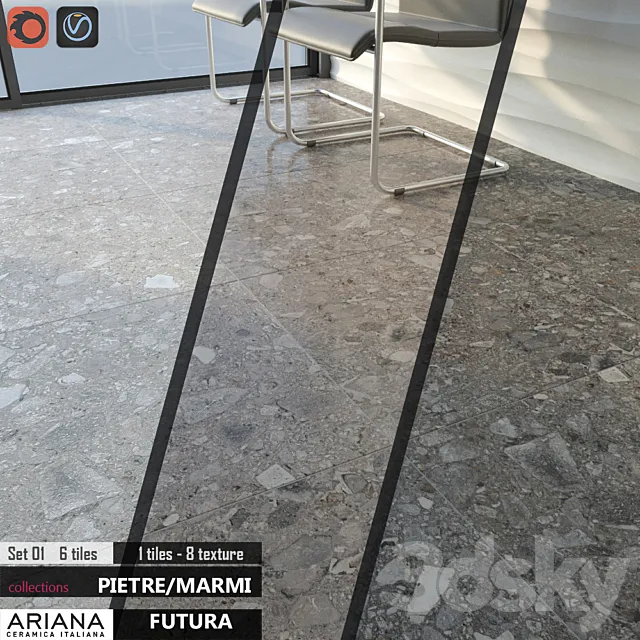 ARIANA FUTURA Set 01 3D Model ARIANA FUTURA Set 01 3D Model