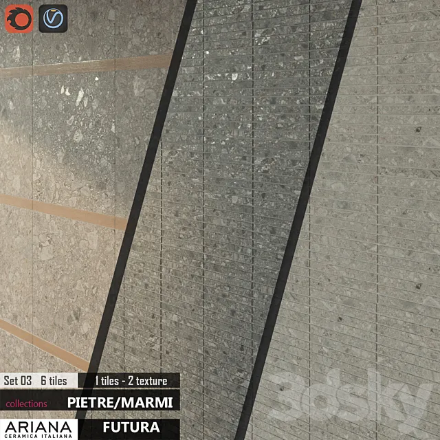 ARIANA FUTURA Set 03 3D Model ARIANA FUTURA Set 03 3D Model