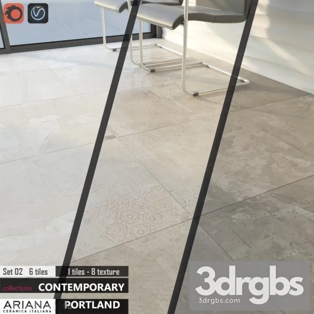 Ariana Portland Set 02 3D Model Download