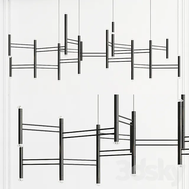 Aries Minimalist Lighting System 3D Model