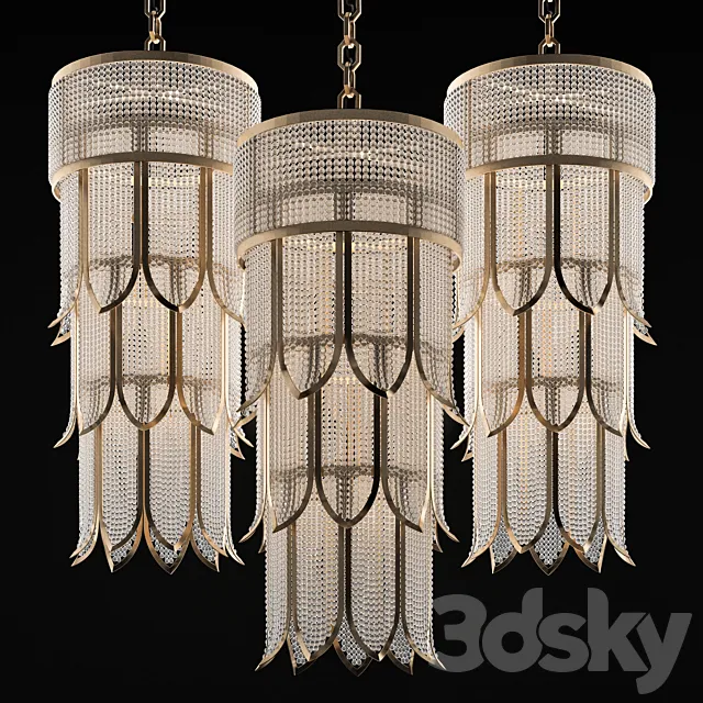 Arishes chandelier 3DModel Arishes chandelier 3DModel