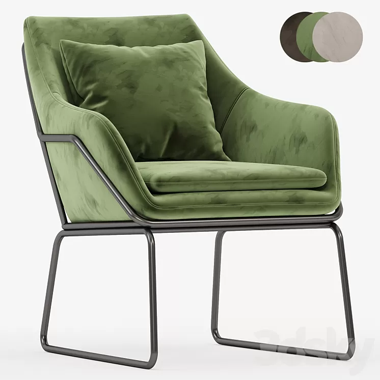Arizona Armchair 3D Model Free Download
