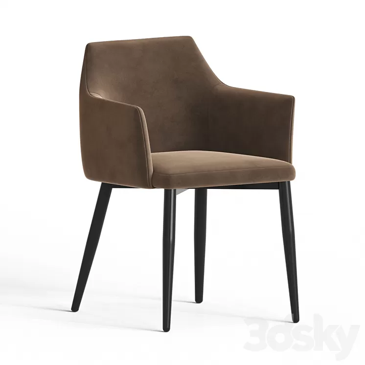 Arizona Dining Chair Stulych 3D Model Arizona Dining Chair Stulych 3D Model
