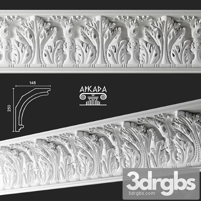 Arkada Karniz K 9 3D Model Download Arkada Karniz K 9 3D Model Download