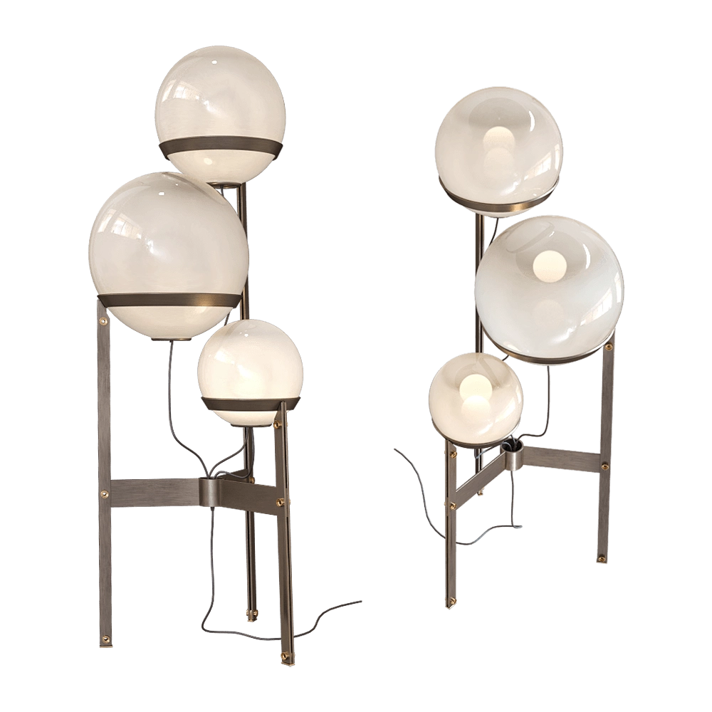 Arketipo – Floor Lamp Bubble Bobble 3D Model Arketipo – Floor Lamp Bubble Bobble 3D Model