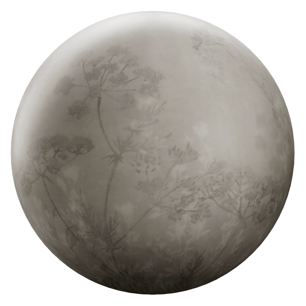 Arklam – Wallpaper Botanical Cold 3D Model