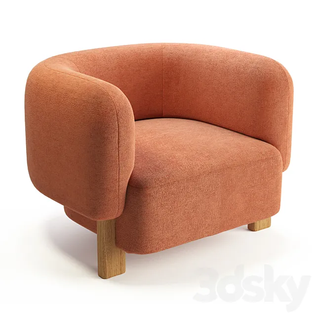 Arklow armchair divan.ru 3D Model Arklow armchair divan.ru 3D Model