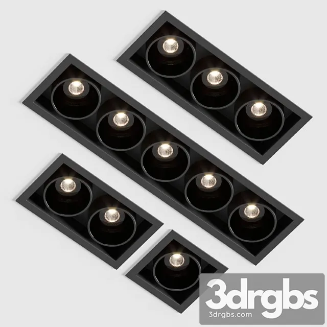 Arkos Light Set 02 3D Model Download