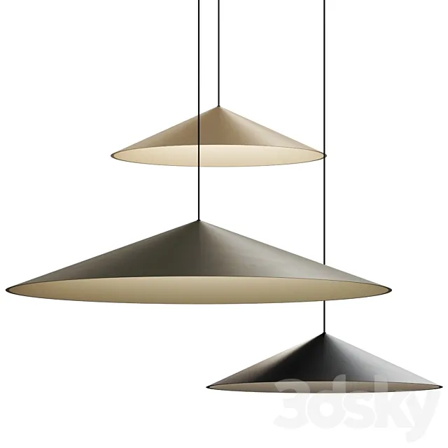 Arkoslight Dune Pendant Lamps 3D Model