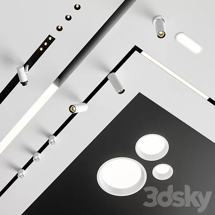 Arkoslight Set 2 3D Model