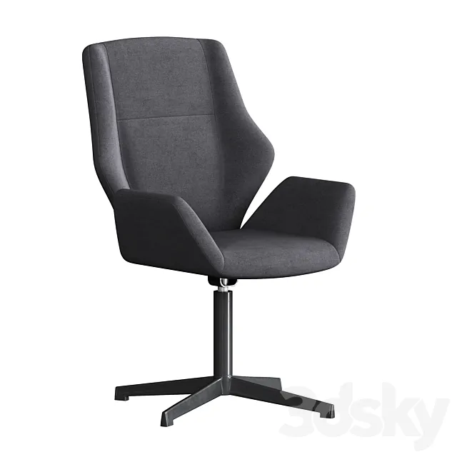 Arlon Office chair rotation 3D Model Arlon Office chair rotation 3D Model