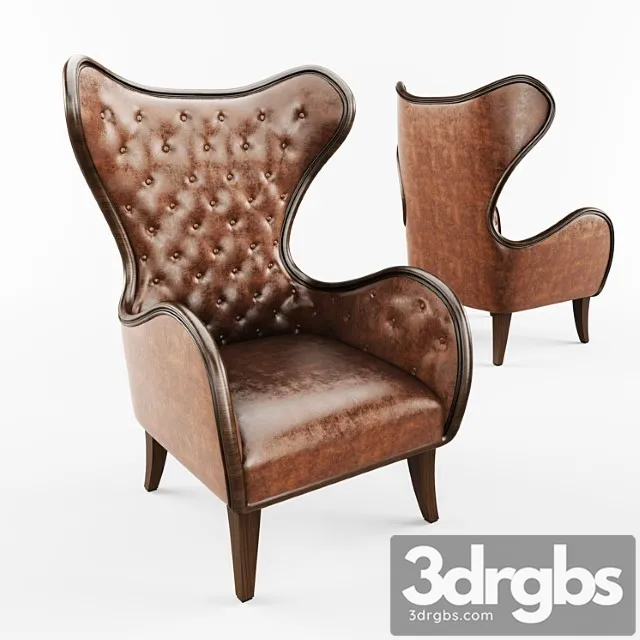 Arm Chair Classic 2 3D Model Download Arm Chair Classic 2 3D Model Download