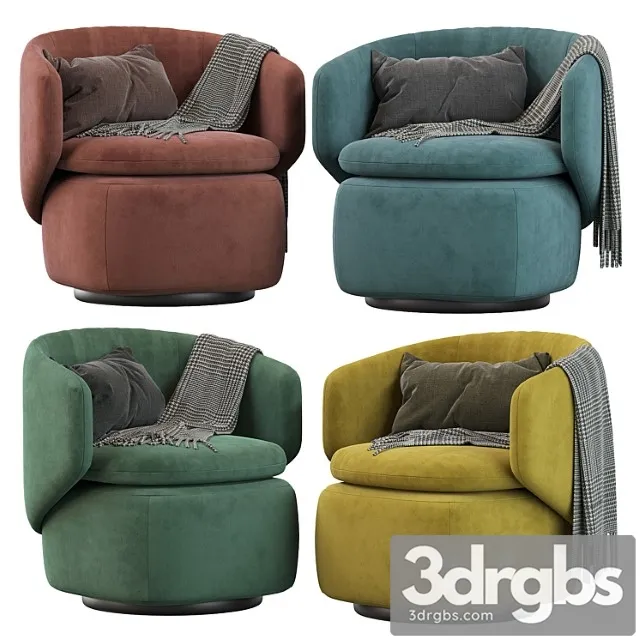 Arm chair Crescent swivel chair Arm chair Crescent swivel chair