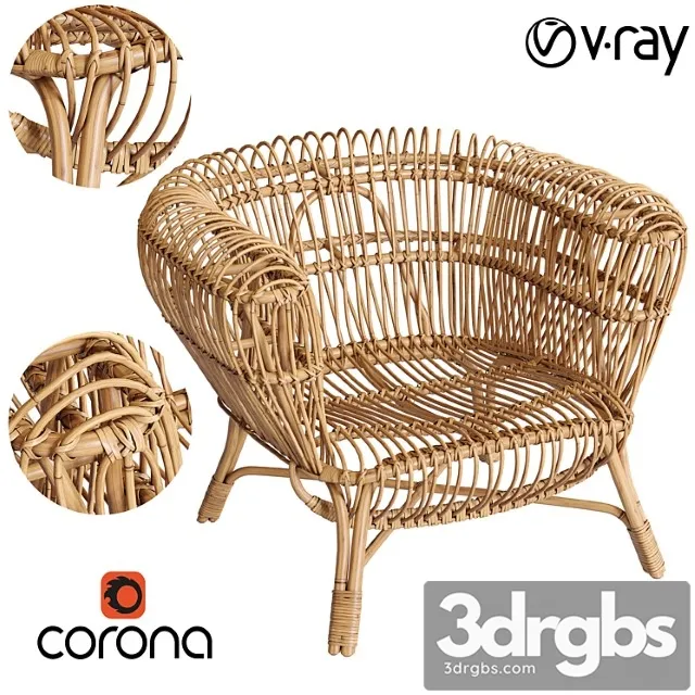 Arm chair Handwoven rattan and kubu roll arm calida chair Arm chair Handwoven rattan and kubu roll arm calida chair