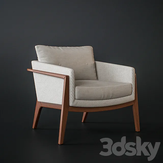Arm chair liz 3D Model Arm chair liz 3D Model