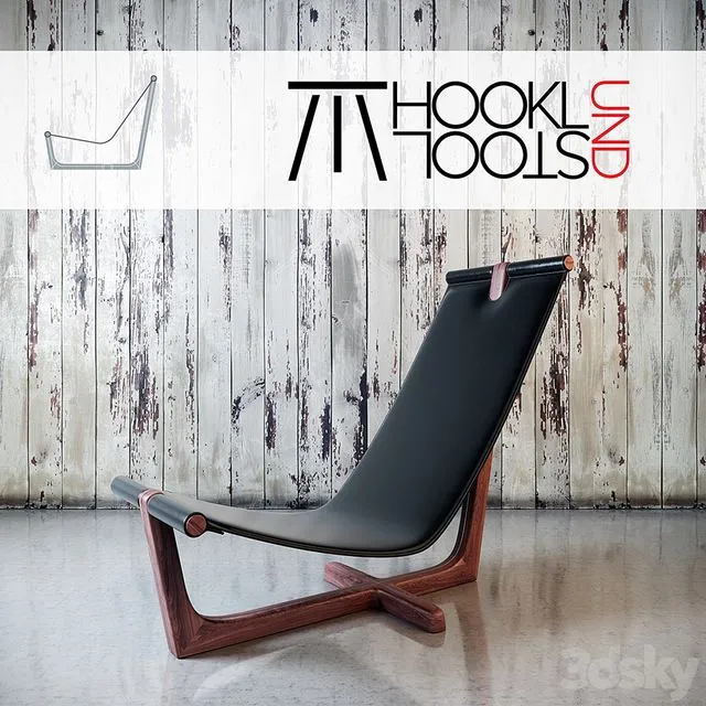 Armada High Armchair 3D Model Armada High Armchair 3D Model