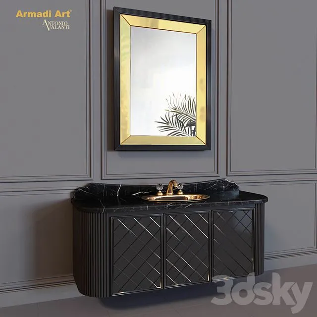 Armadi Art. Notte 3D Model Armadi Art. Notte 3D Model