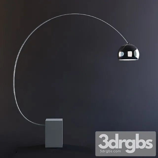 Armando Floor Lamp 3D Model Download