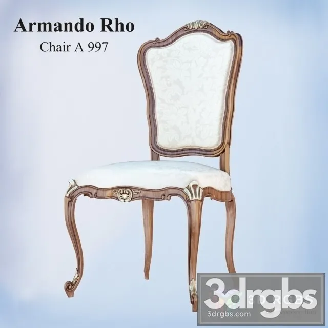 Armando Rho Side Chair 3D Model Download Armando Rho Side Chair 3D Model Download