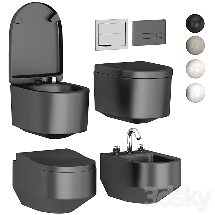 Armani Roca Set | Island | Baia | 3D Model