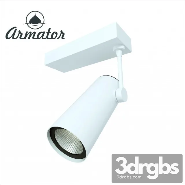 Armato E03 12 Spot Light 3D Model Download
