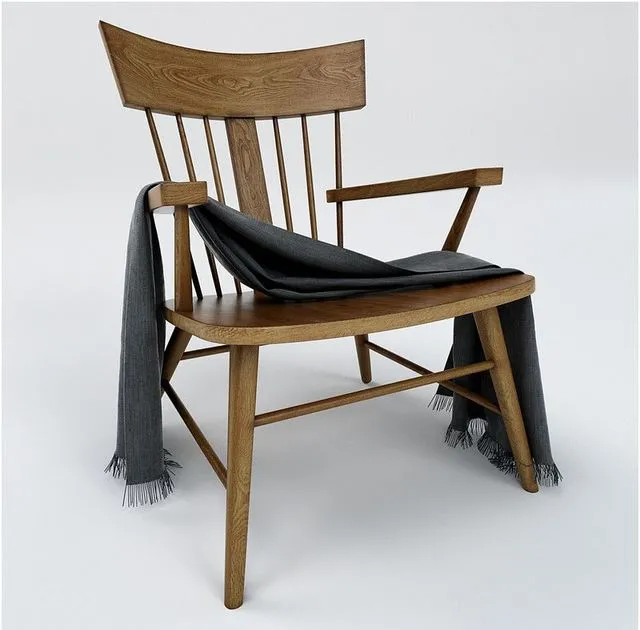 Armchair 01 3D Model