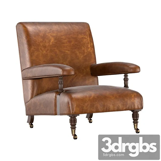 Armchair 1880s belgian 3D Model Download Armchair 1880s belgian 3D Model Download