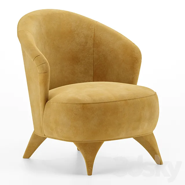 Armchair 1950 ATMOSFERA from Vibieffe 3D Model