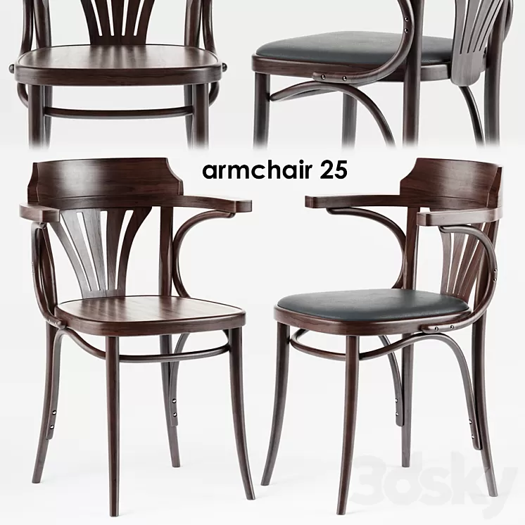 armchair 25 3D Model