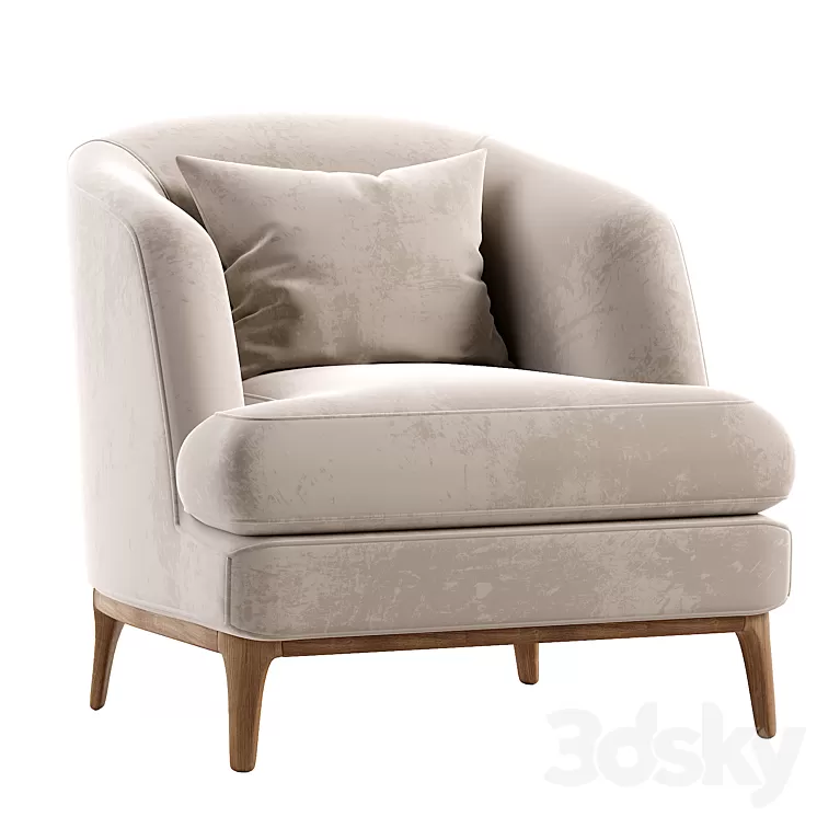 Armchair 3D Model Armchair 3D Model