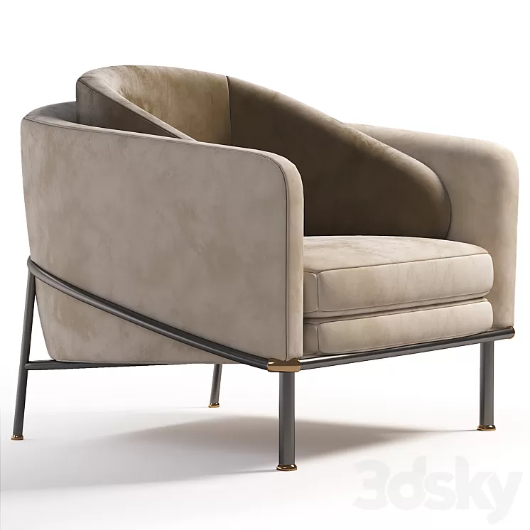 Armchair 3D Model Armchair 3D Model