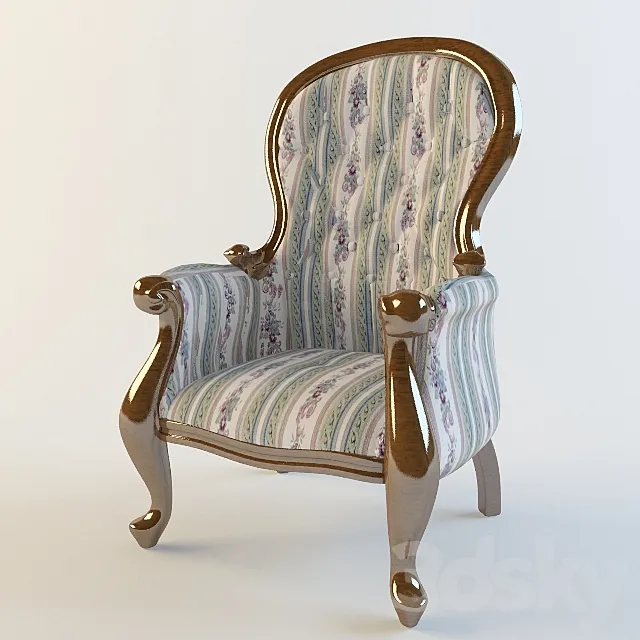 Armchair 3D Model Armchair 3D Model