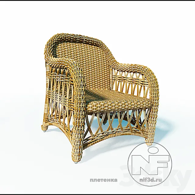 Armchair 3D Model Armchair 3D Model