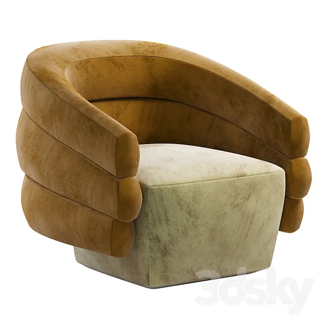 Armchair 3DModel Armchair 3DModel