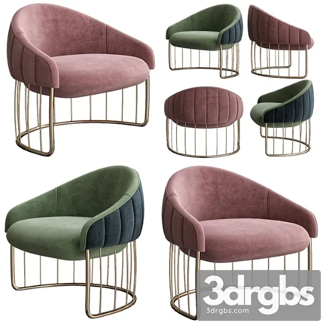 Armchair 5 3D Model Download Armchair 5 3D Model Download