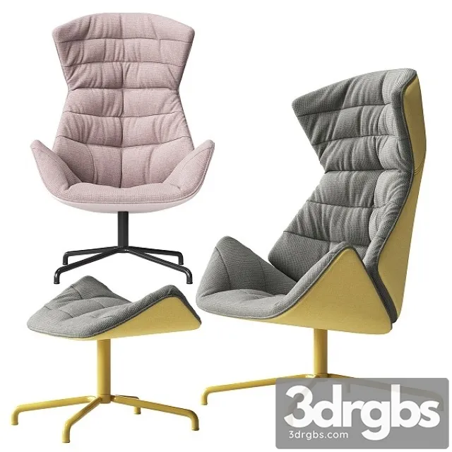 Armchair 808 by THONET 3D Model Download Armchair 808 by THONET 3D Model Download