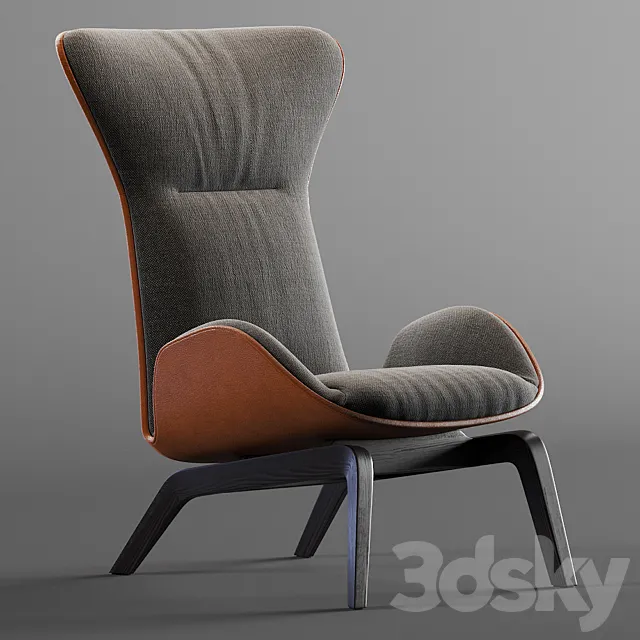 Armchair _ Casamania & Horm SOHO 3DModel Armchair _ Casamania & Horm SOHO 3DModel