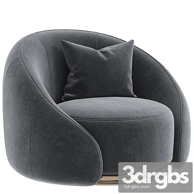 Armchair Abbracci 3D Model Download Armchair Abbracci 3D Model Download